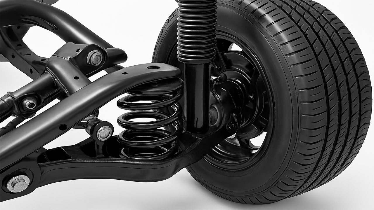 مقایسه سیستم تعلیق لاماری با خودرو های هم رده